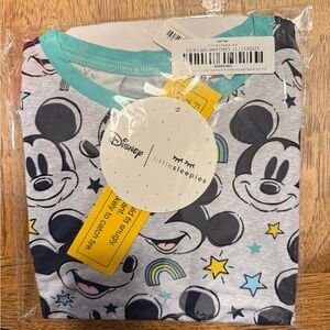 NWT Little Sleepies Disney Mickey Forever Short Two Piece Pajama Set - Size: 7/8